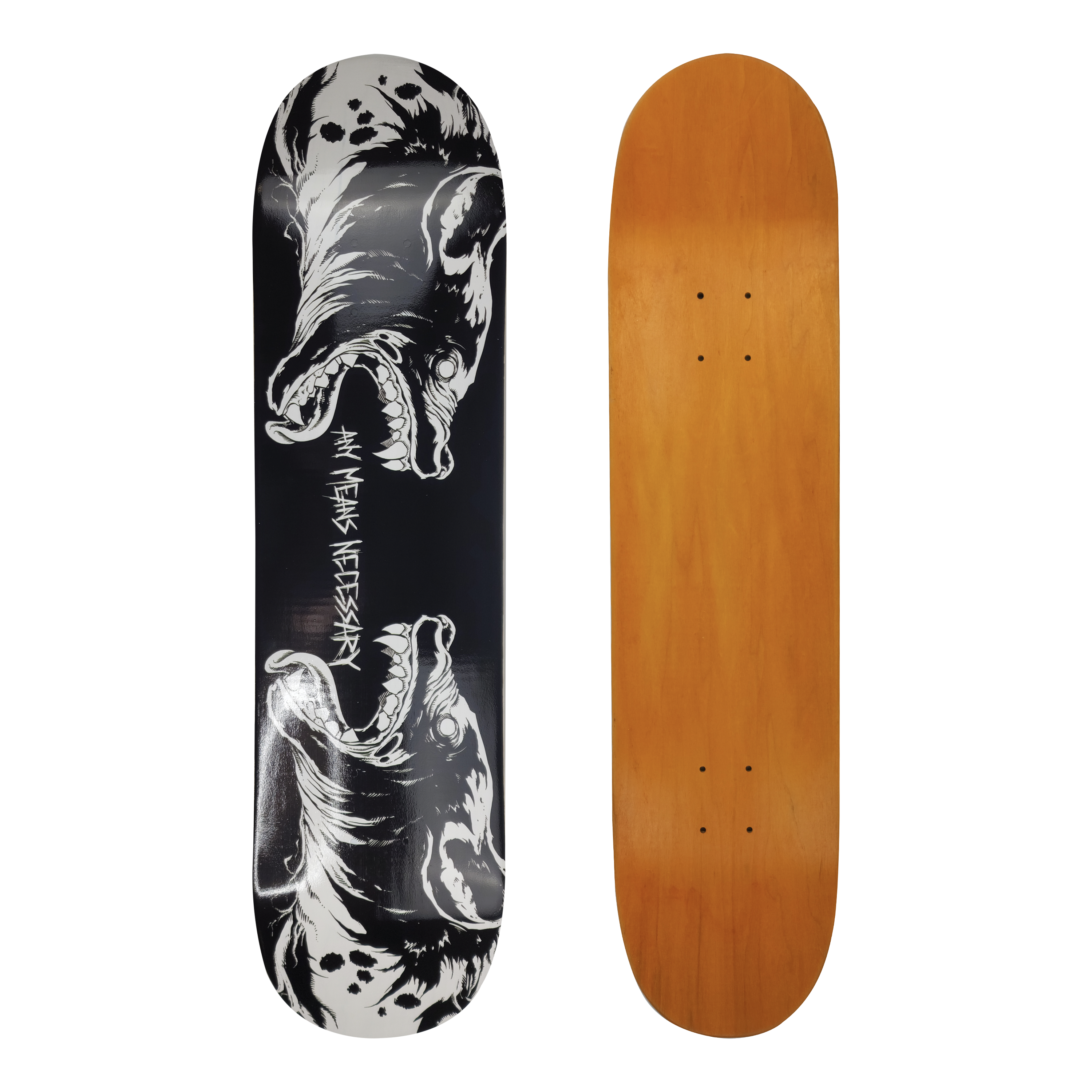 Vicious Skateboard Black