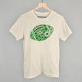 Floral Football Green