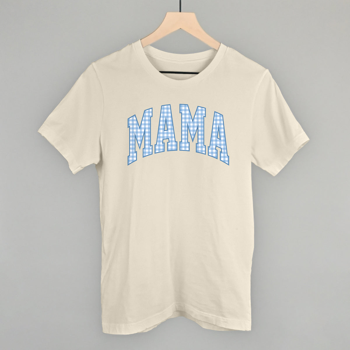 Mama Blue Gingham Arch