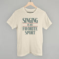 Singing Is My Favorite Sport