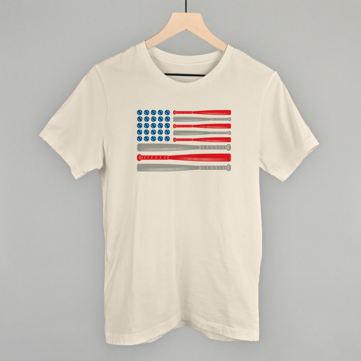 Baseball American Flag