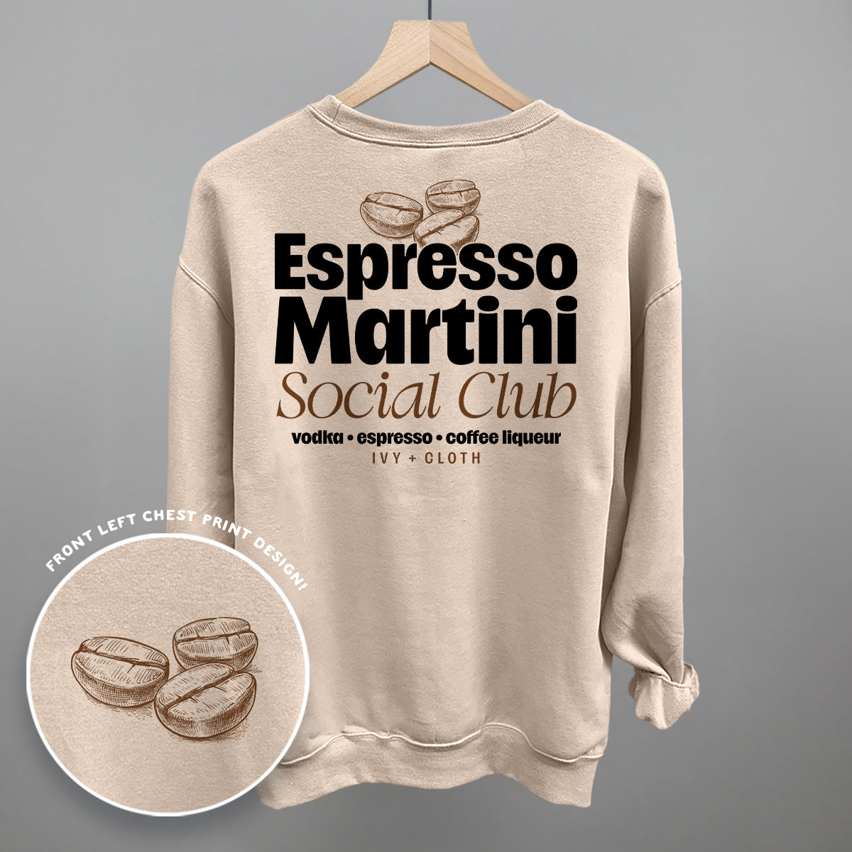 Espresso Martini Social Club (Back Print)