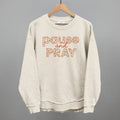 Pause And Pray Floral