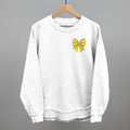 Softball Bow (Left Chest Print)