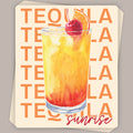 Tequila Sunrise (Decal)