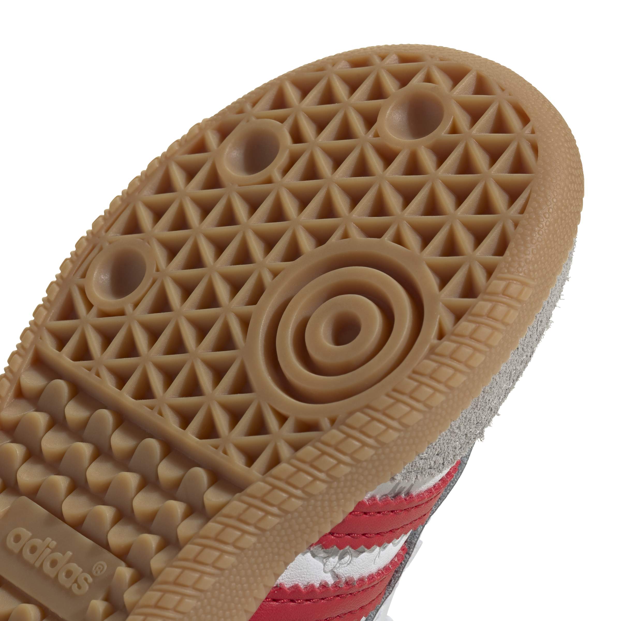 Adidas (TD) Disney Samba OG Elastic Lace - White/Red