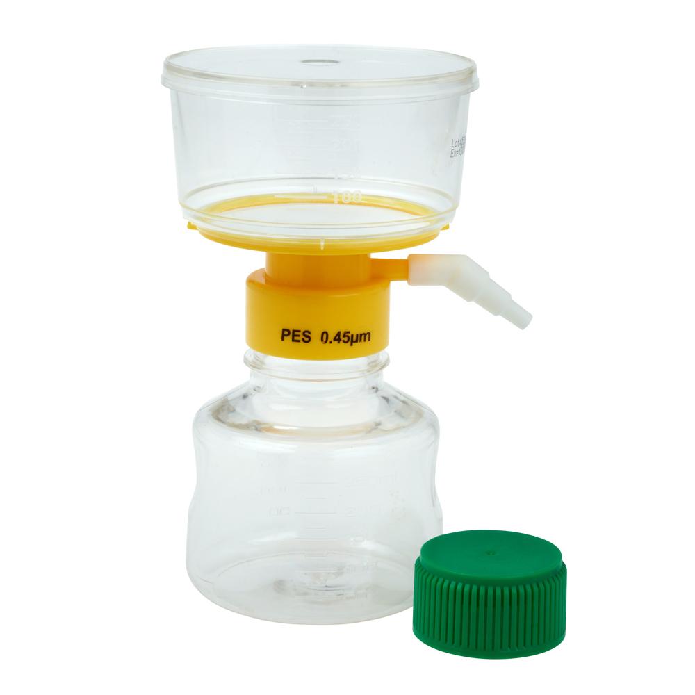CELLTREAT 229702 250mL Filter System, PES Filter Material, 0.45Î¼m, 75mm, Sterile (12/pk)