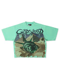 Godspeed Mother Cairo Boxy Fit Tee - Teal