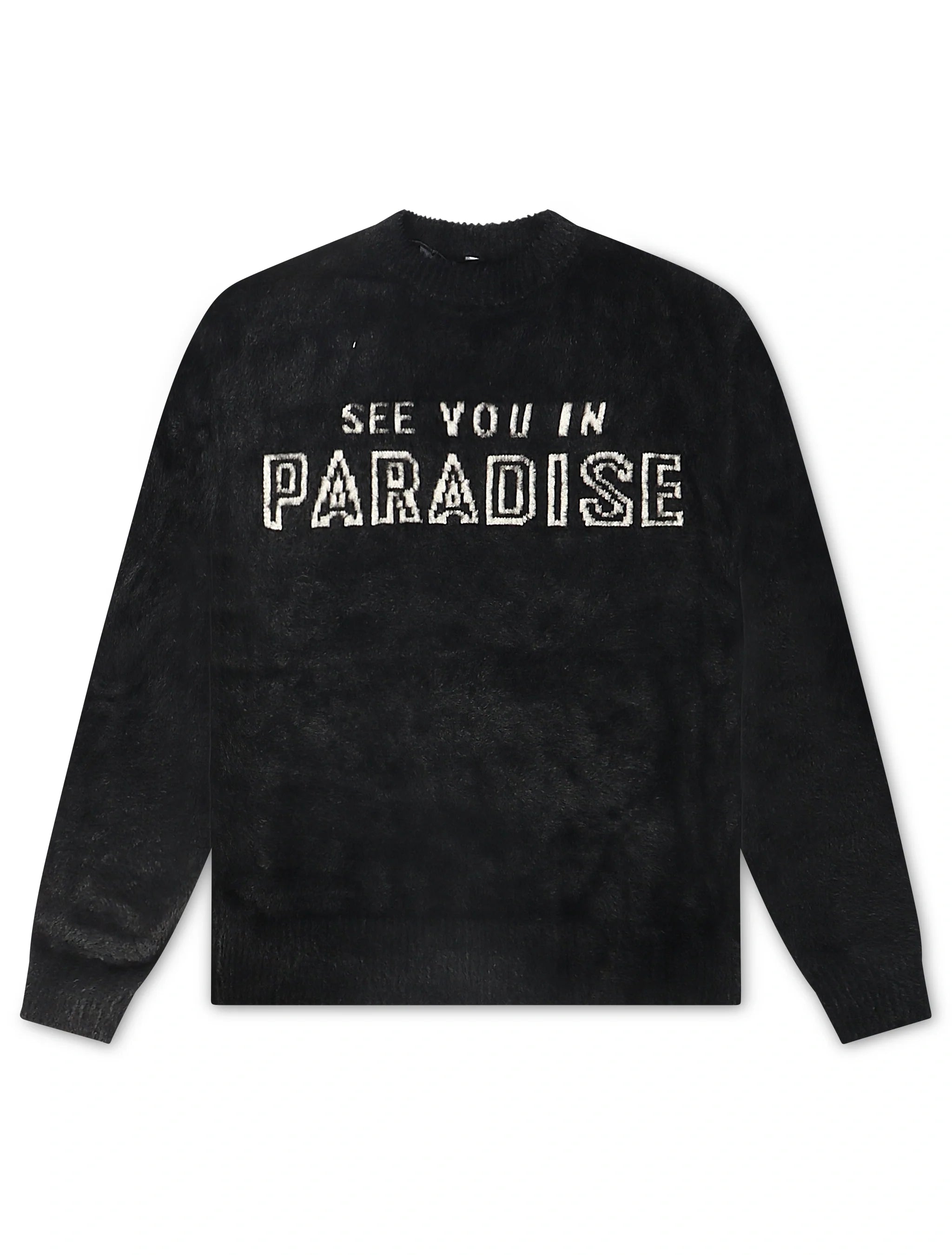 Jordan Craig Fluffy Sweater - Black