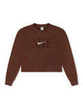 Nike Womens Sportswear Phoenix Fleece - Fauna Brown/Pale Ivory