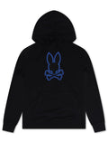 Psycho Bunny Walter Hoodie - Black
