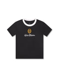Nike Womens Sportswear Chill Cropped Knit Tee - Black