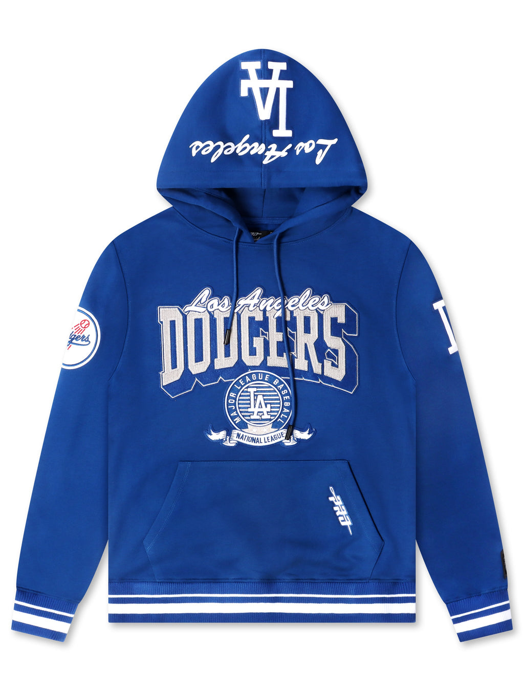 Pro Standard LA Dodgers Team Badge Hoodie - Blue