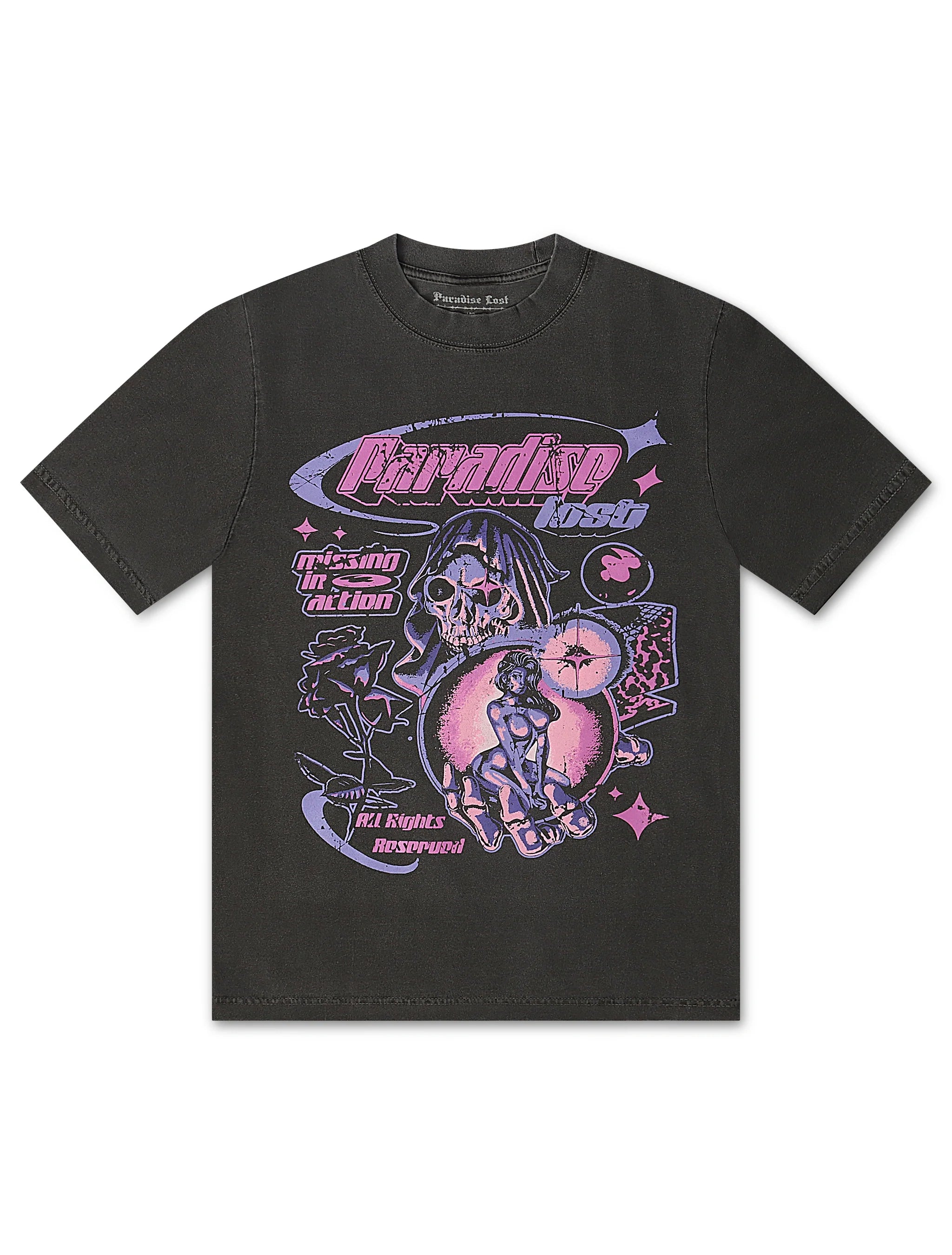 Paradise Lost MIA Tee - Vintage Grey