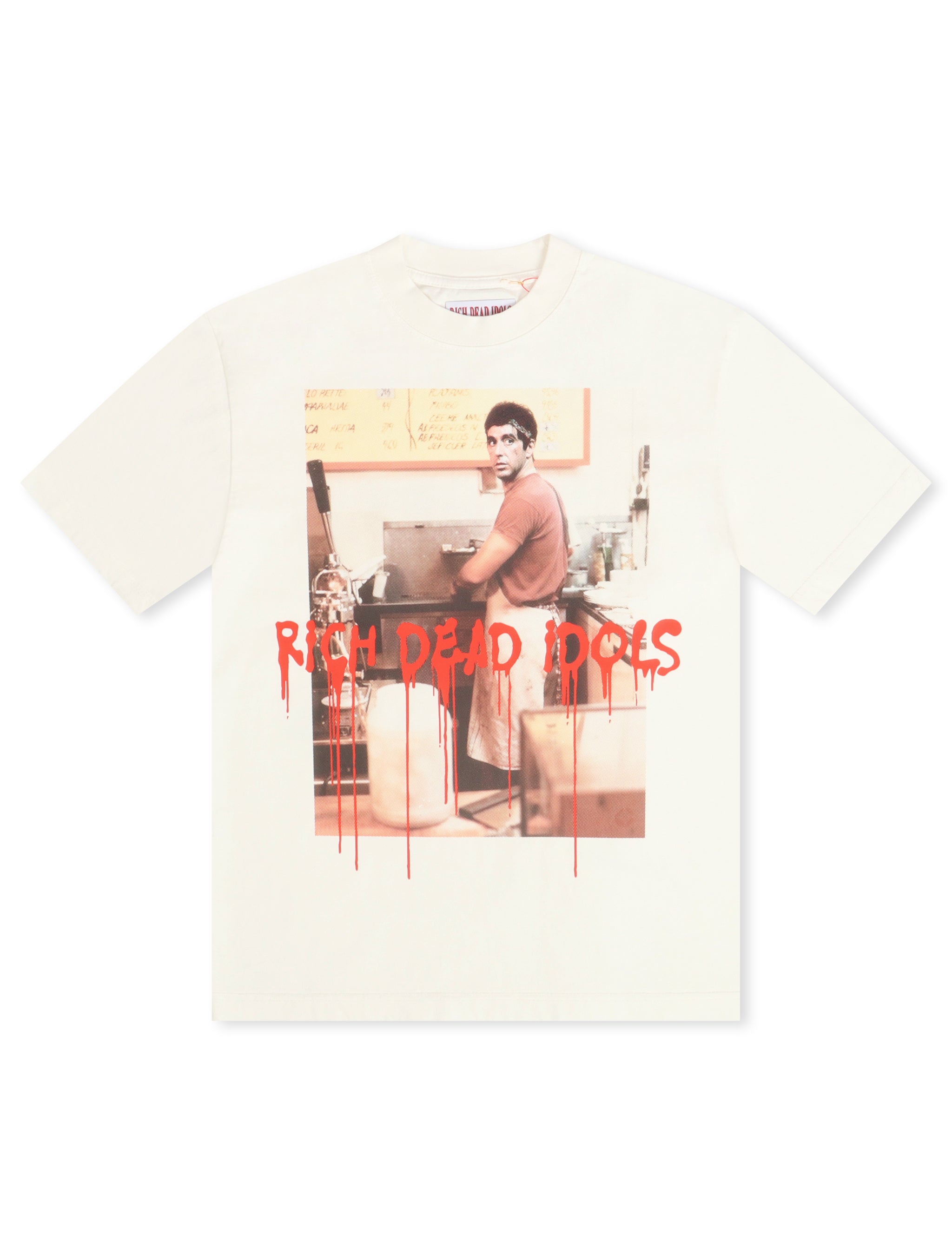 Rich Dead Idols Money Tee - White
