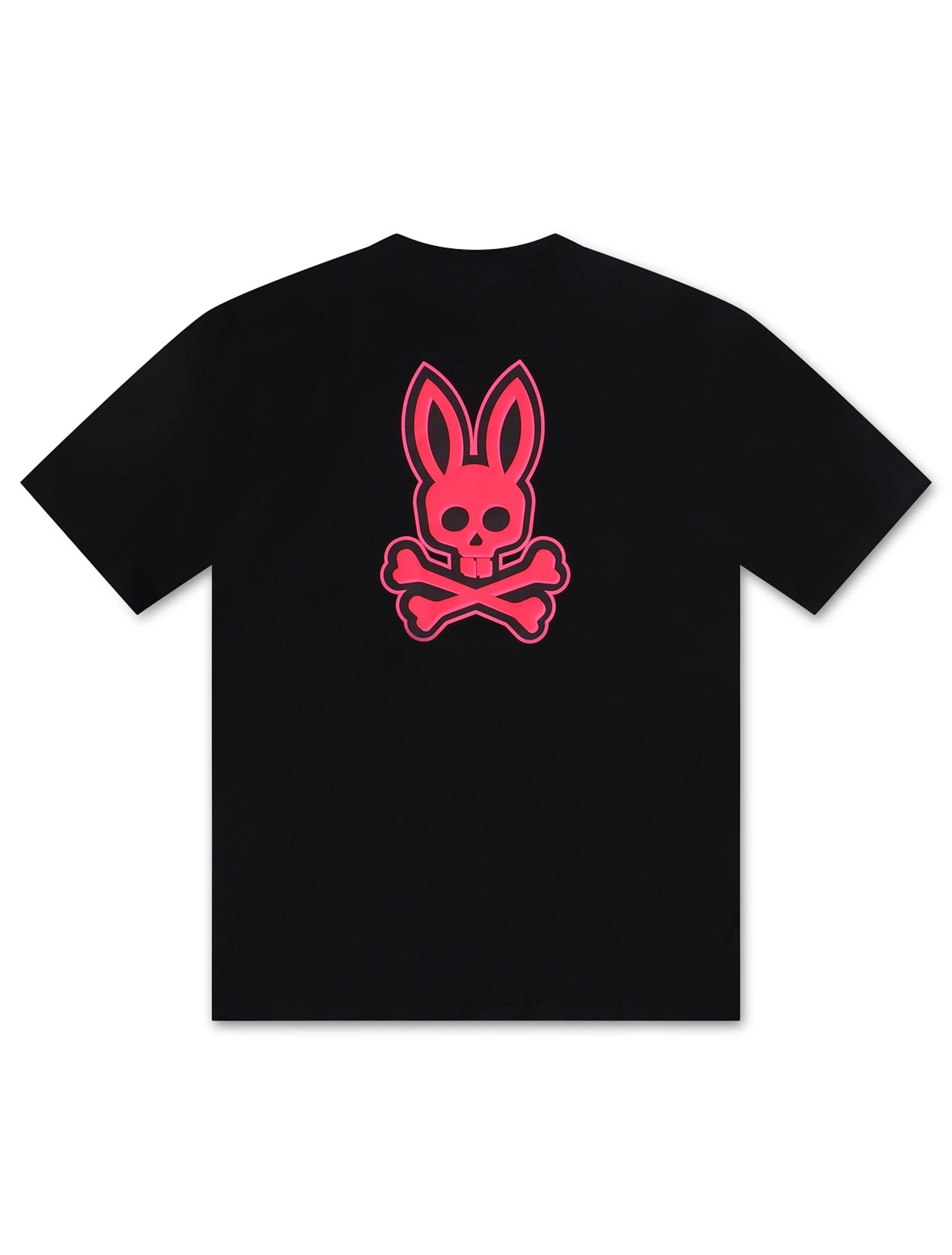 Psycho Bunny Sloan Back Graphic Tee - Black