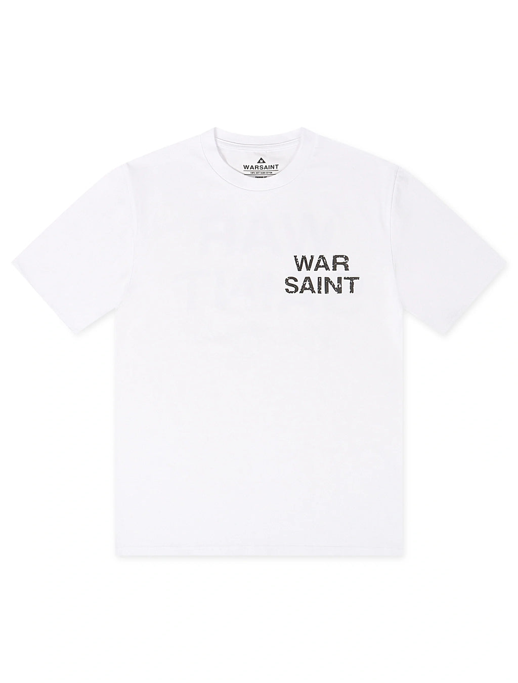Warsaint LA Script Tee - White/Black