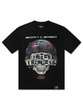 Hasta Muerte AJ4 Trench Skull Tee - Black