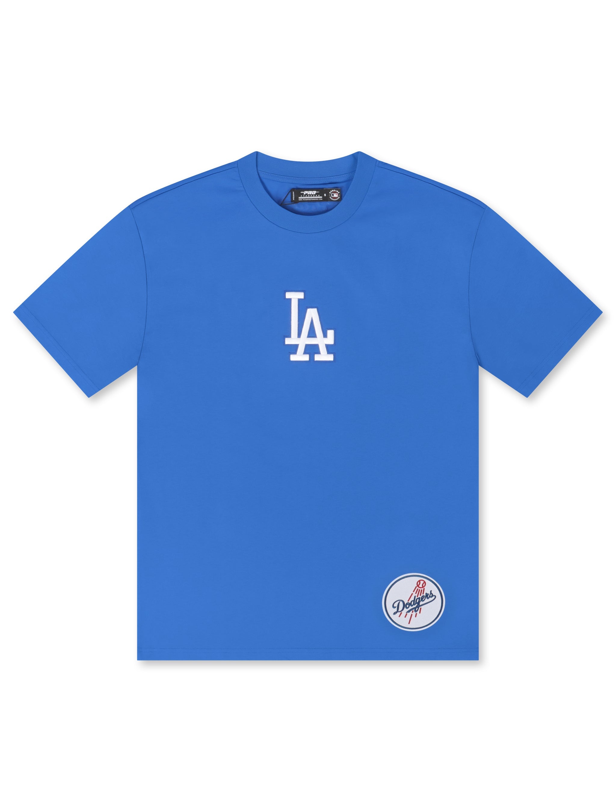 Pro Standard La Dodgers Wingspan Drop Shoulder Tee - Royal Blue