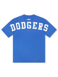 Pro Standard La Dodgers Wingspan Drop Shoulder Tee - Royal Blue