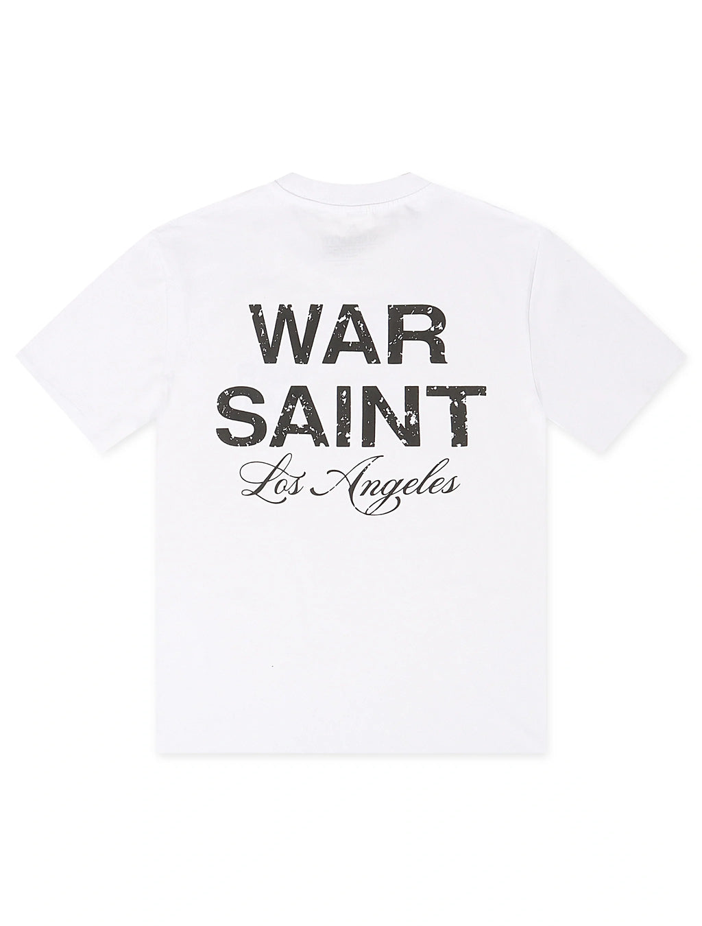 Warsaint LA Script Tee - White/Black