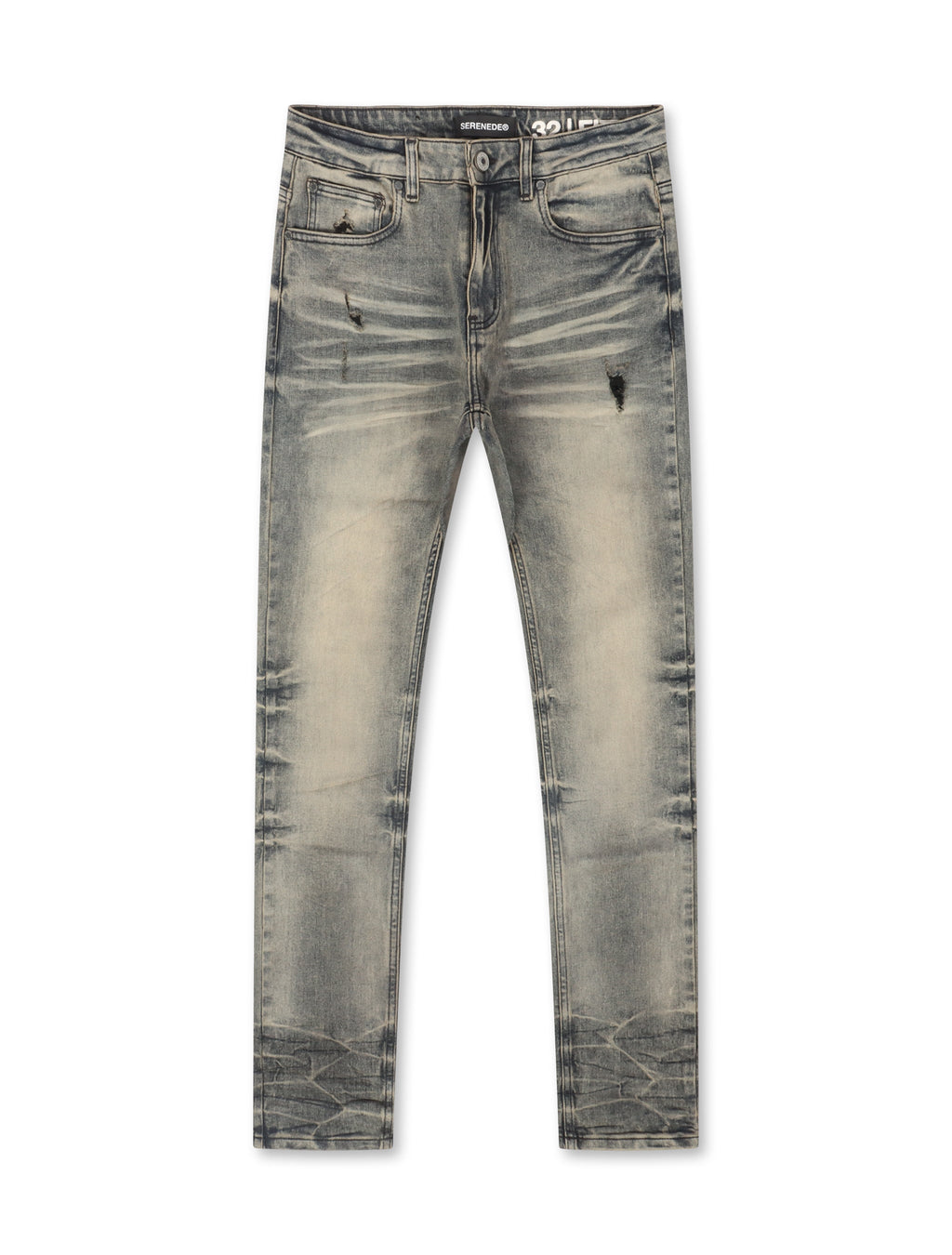 Serenede Gunmetal Slim Jeans - Metal