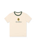 Nike Womens Sportswear Chill Cropped Knit Tee - Light Orewood