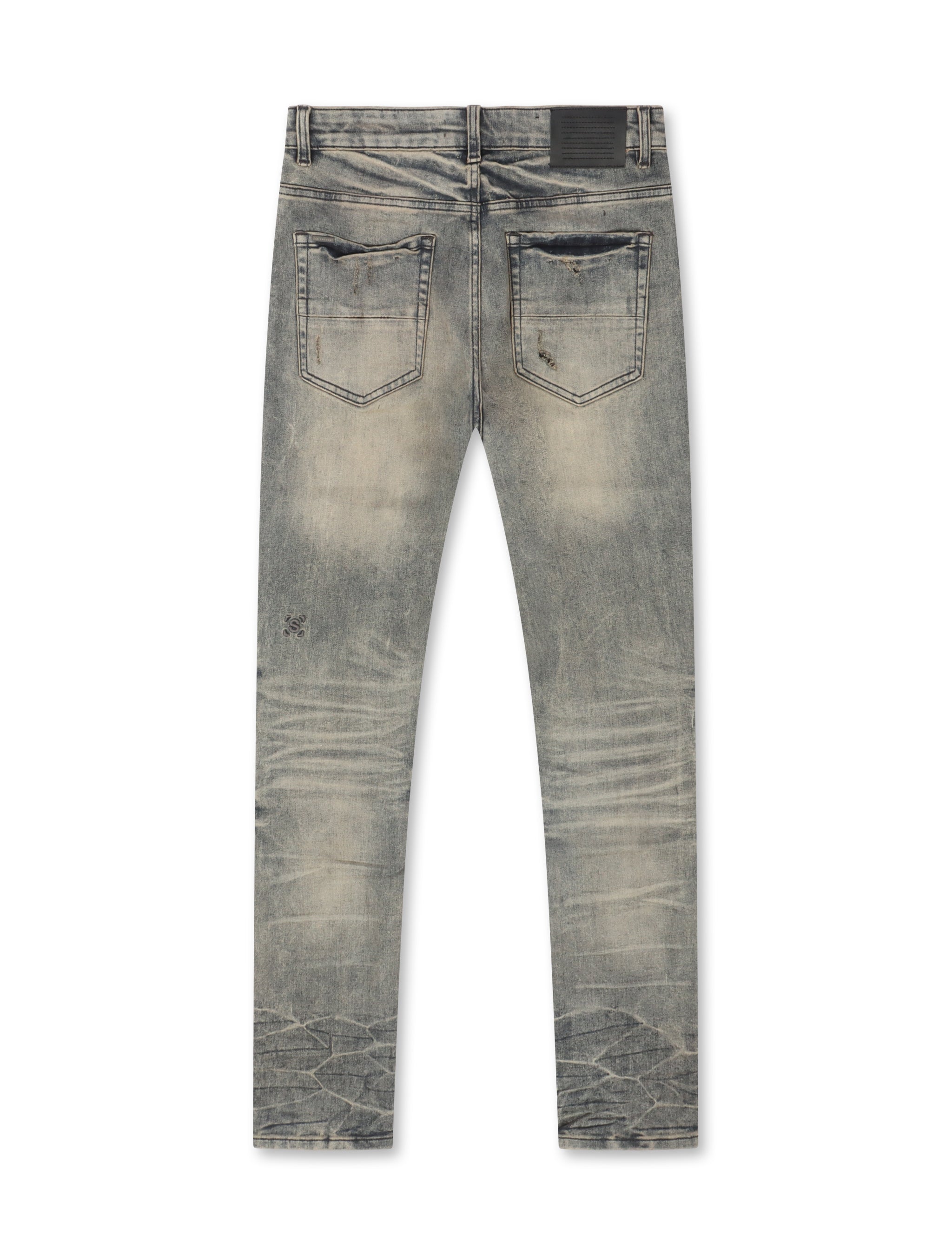 Serenede Gunmetal Slim Jeans - Metal
