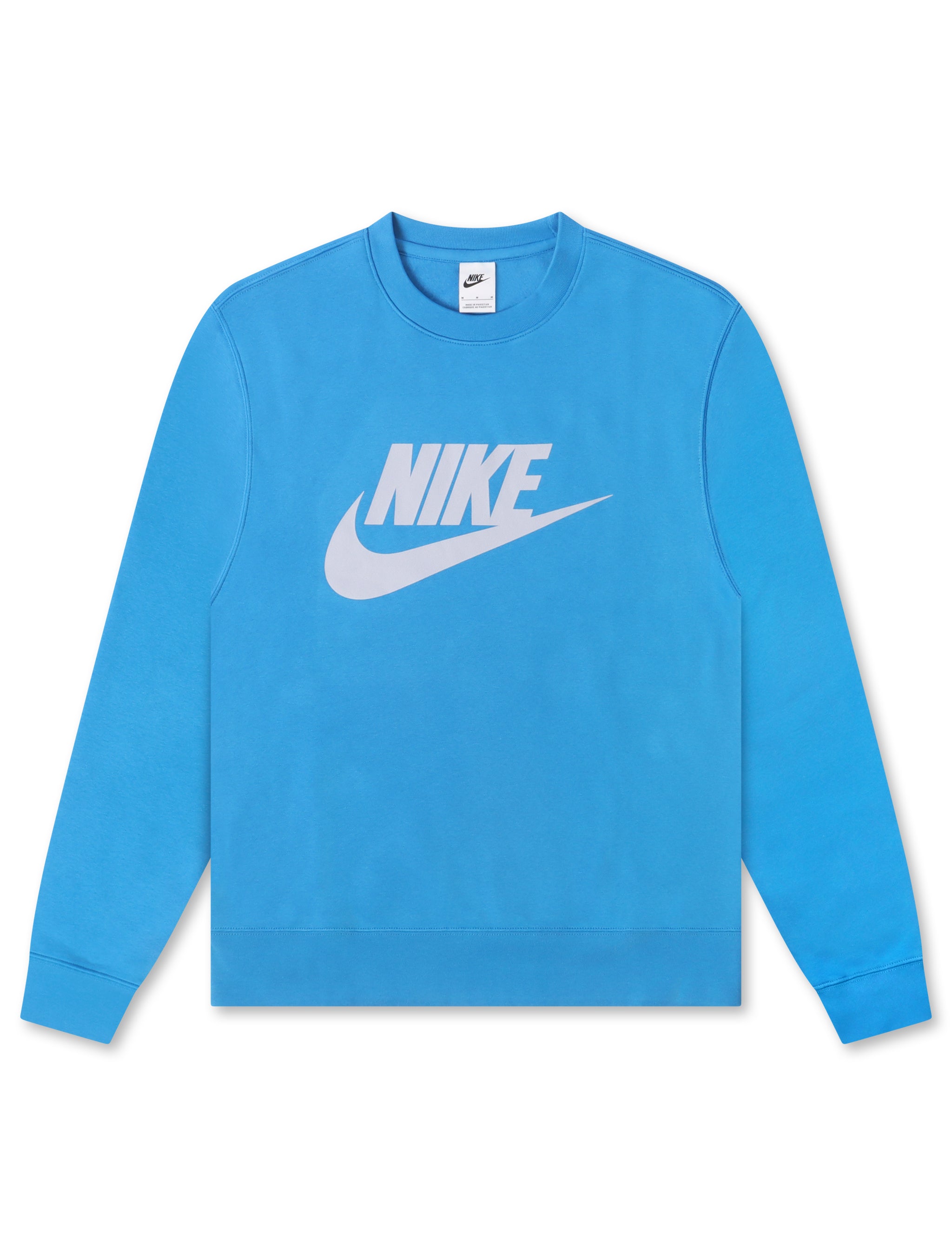 Nike Mens Club Fleece Crewneck - Photo Blue