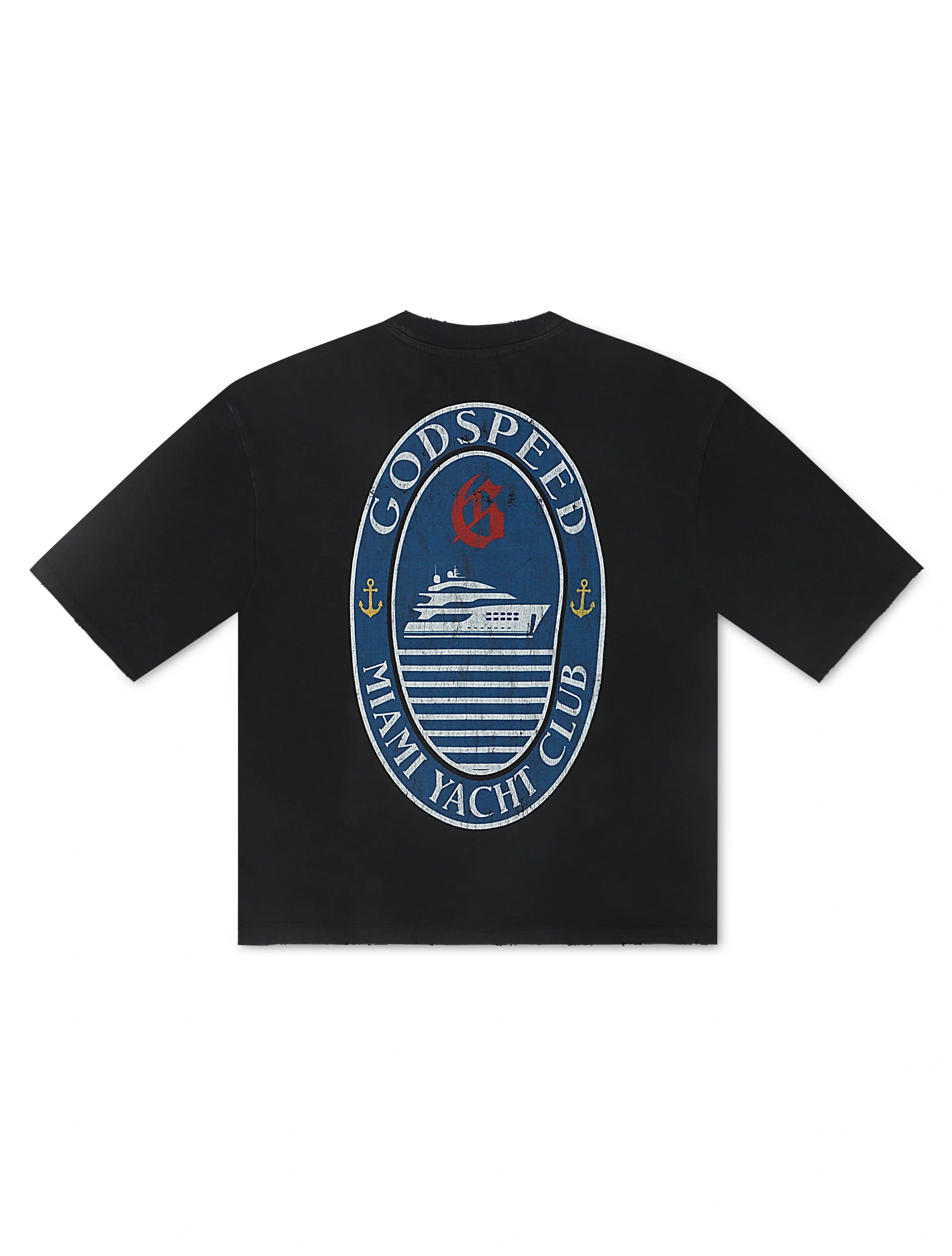 Godspeed GMYC Wave Runner Boxy Tee - Black