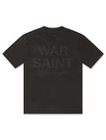 Warsaint LA Script Tee - Charcoal/Black