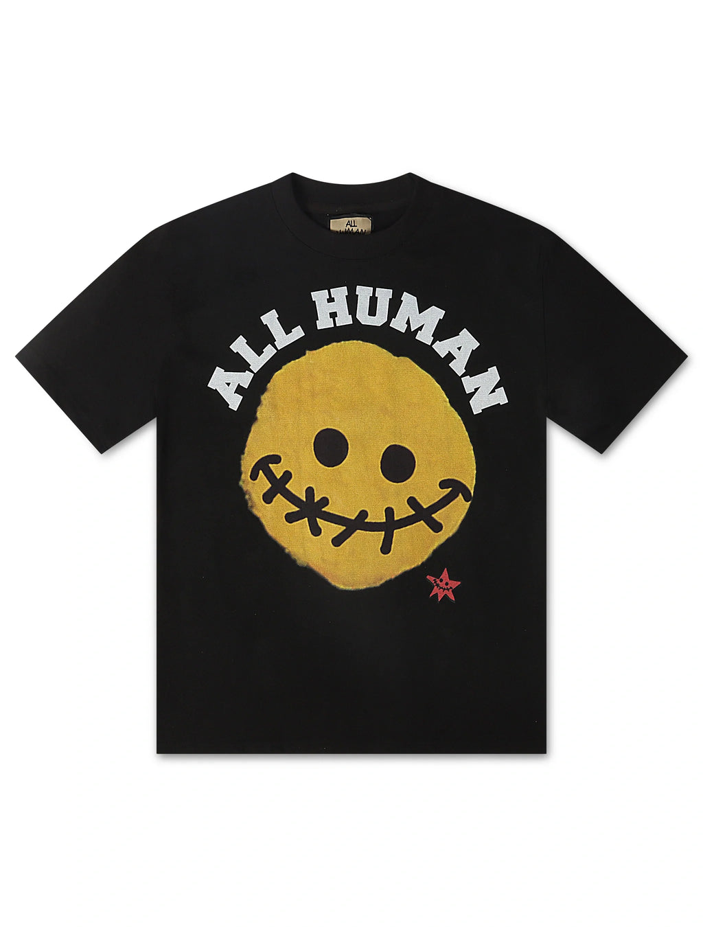 All Human Misfit Tee - Black