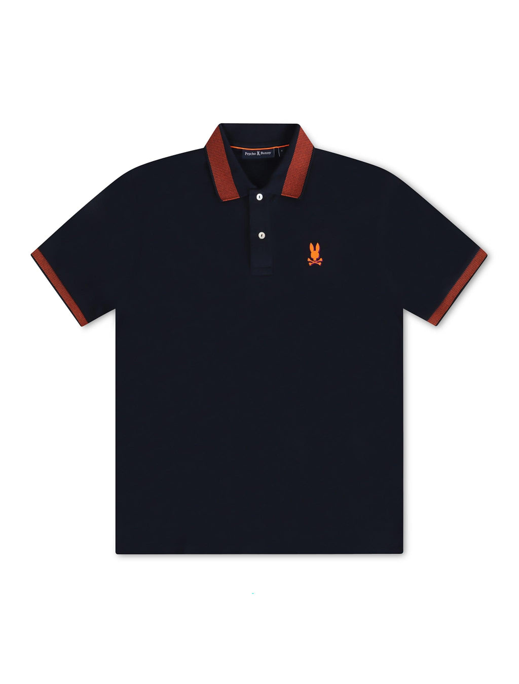 Psycho Bunny Montebello Pique Polo - Navy