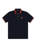 Psycho Bunny Montebello Pique Polo - Navy