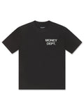 Money Dept. Los Angeles Puff Print Tee - Black/Gray