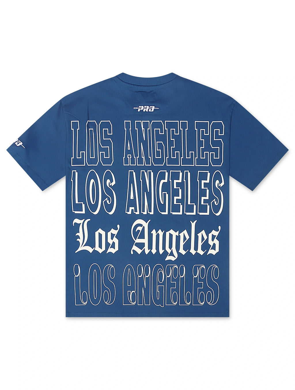 Pro Standard Dodgers Stacked Los Angeles Tee - Dark Blue