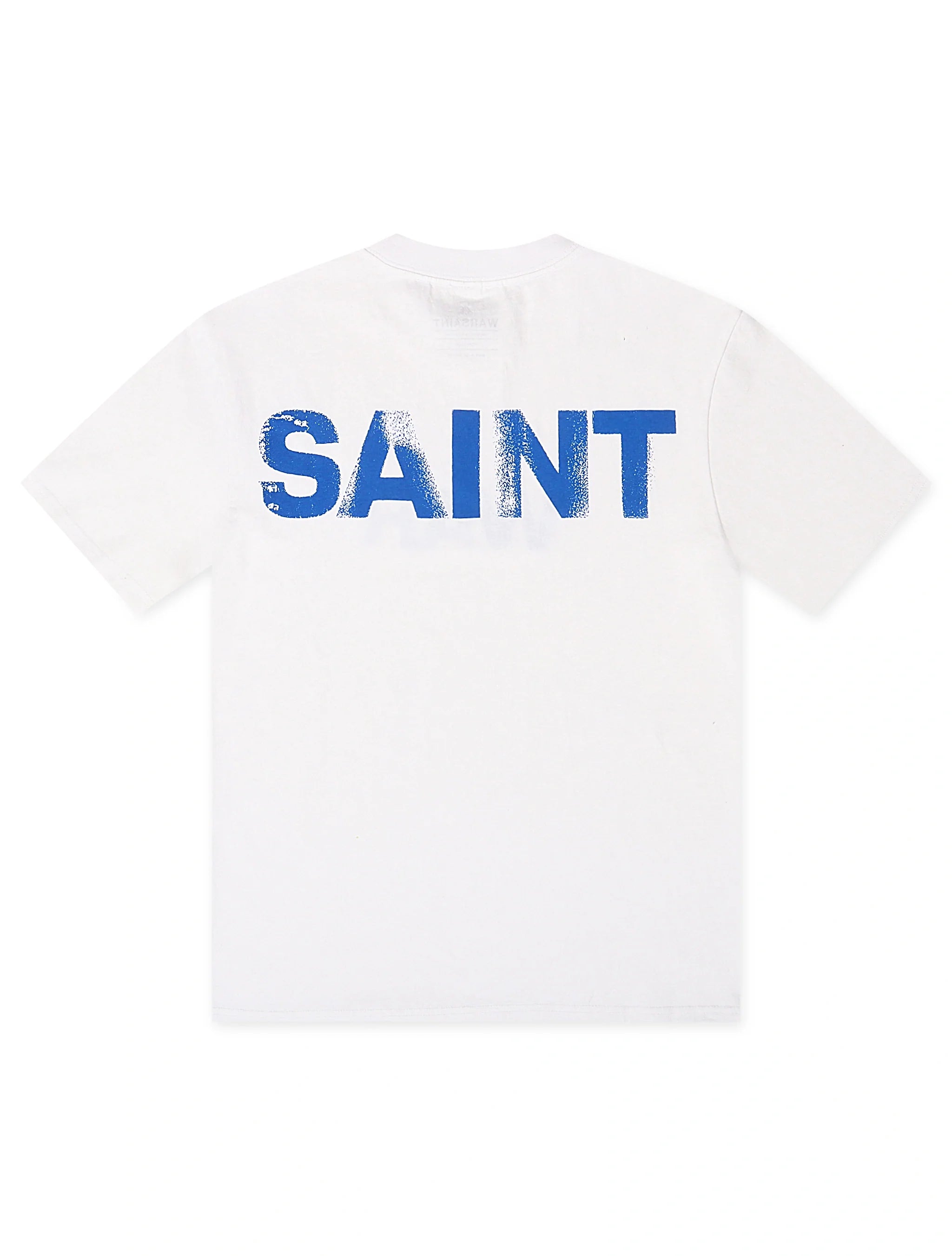 Warsaint Sunfaded Tee - White/Blue