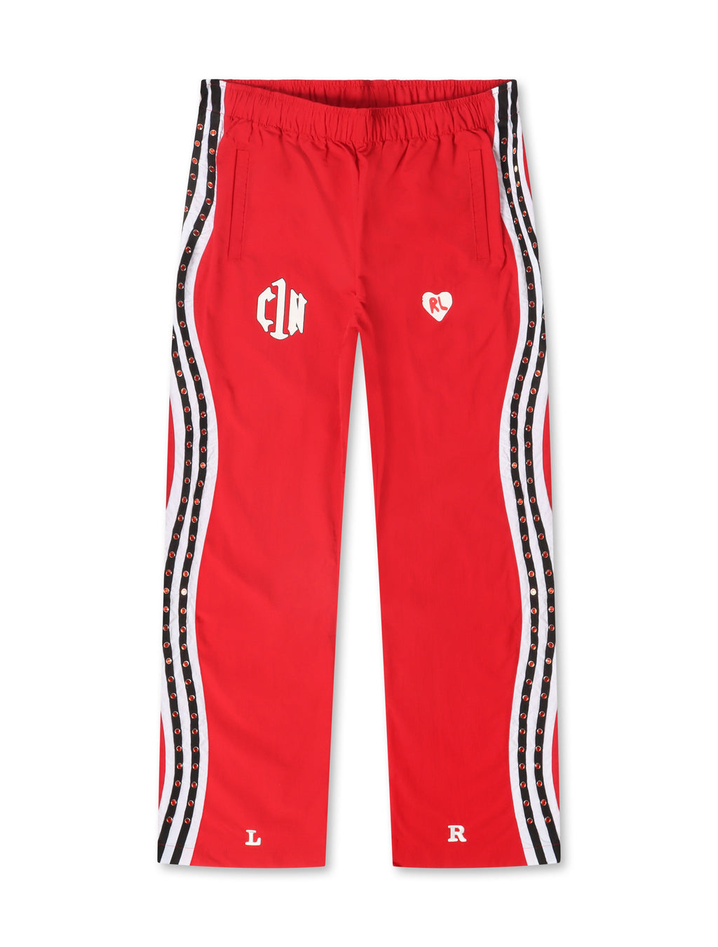 Red Letters x Cam Newton Rhinestone Pants - Red