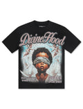 Roku Studio Divine Hood Boxy Tee - Black