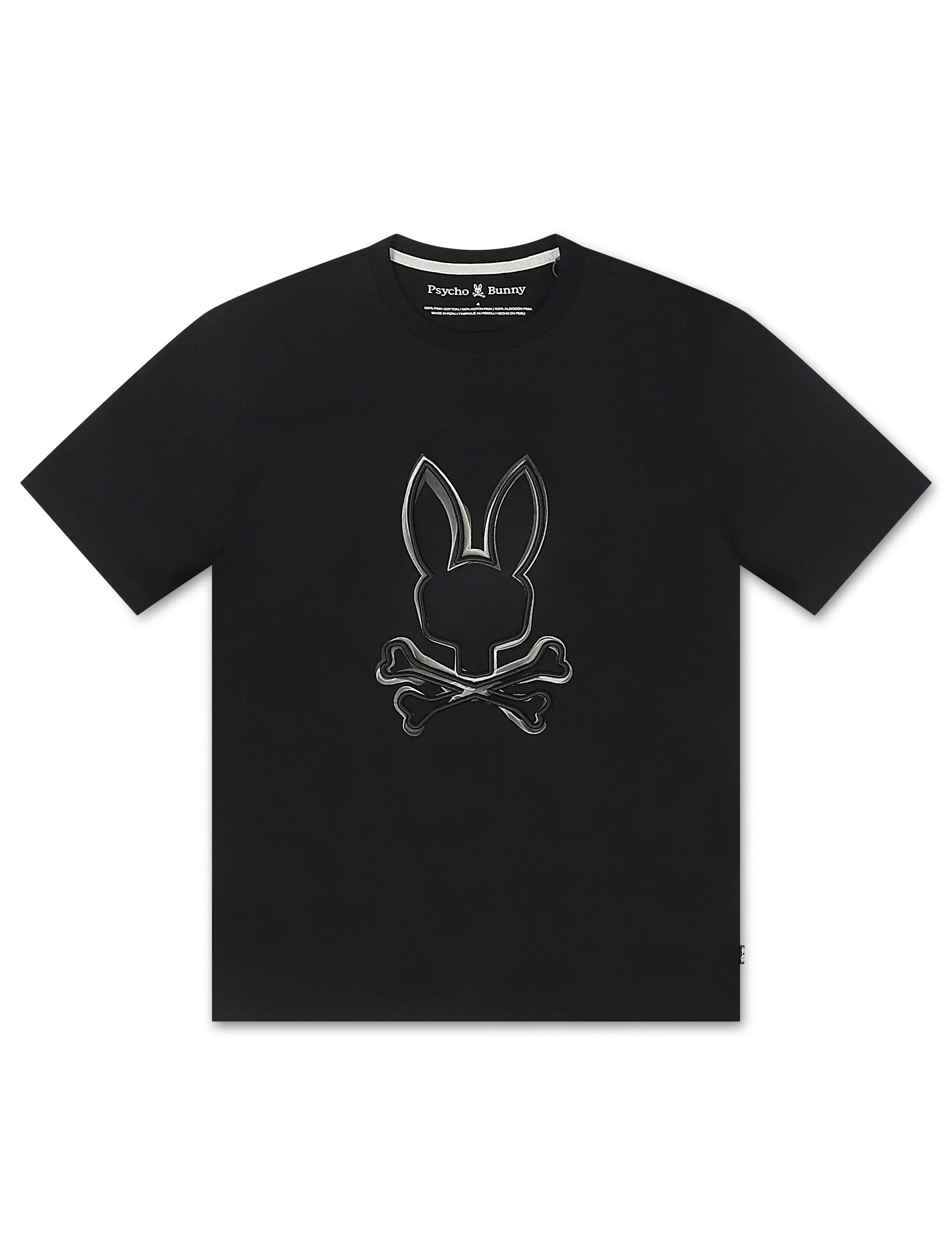 Psycho Bunny Vincent Graphic Tee - Black