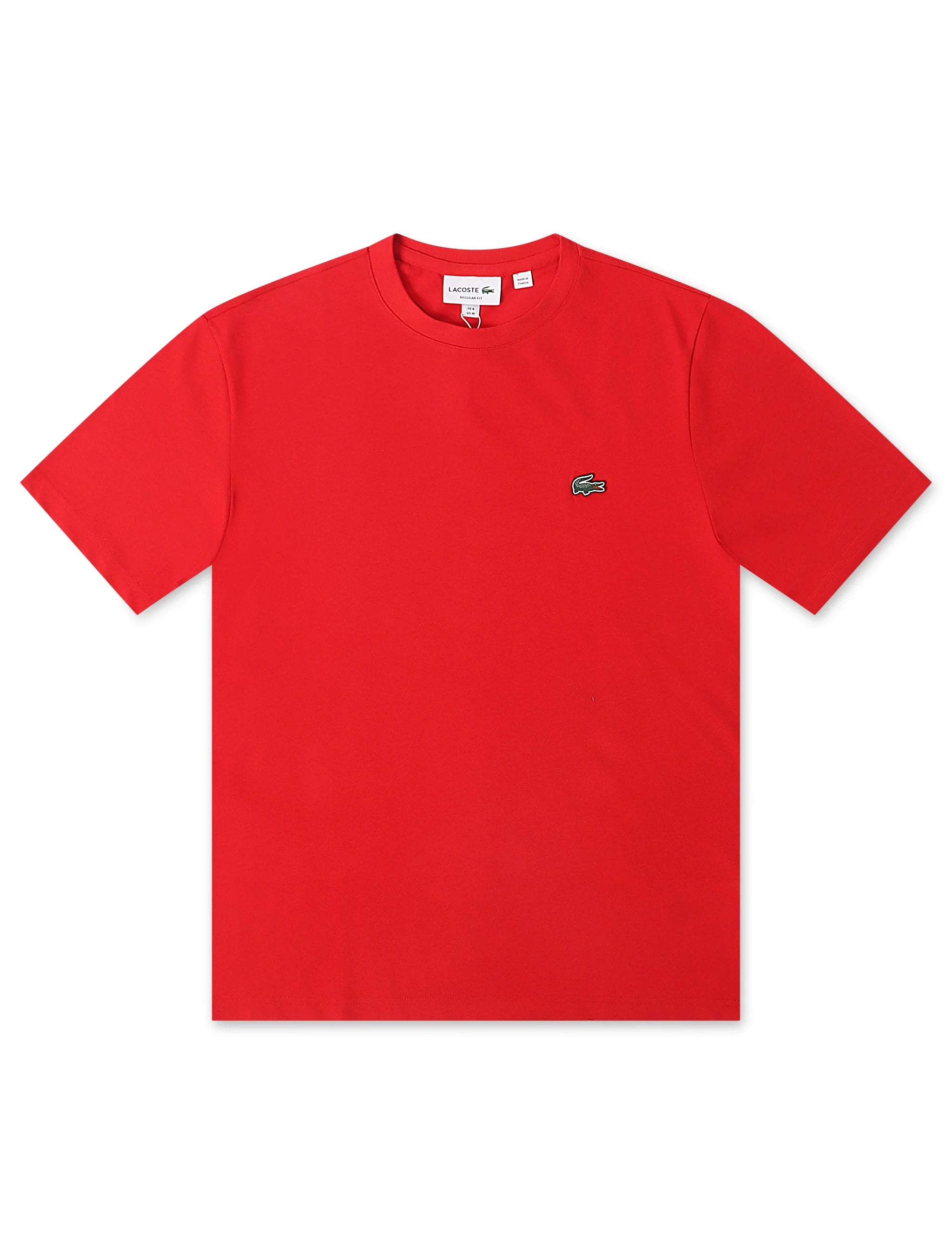 Lacoste Basic Logo Tee - Red