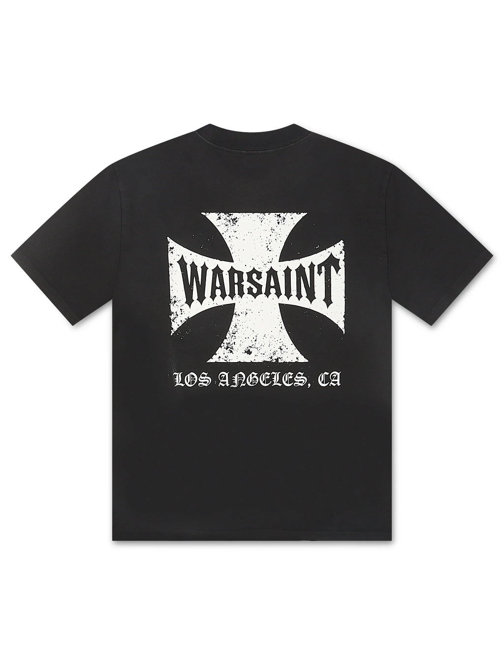 Warsaint Cross Tee - Black