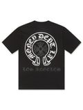 Money Dept. Vintage Old English Tee - Black/White/Black