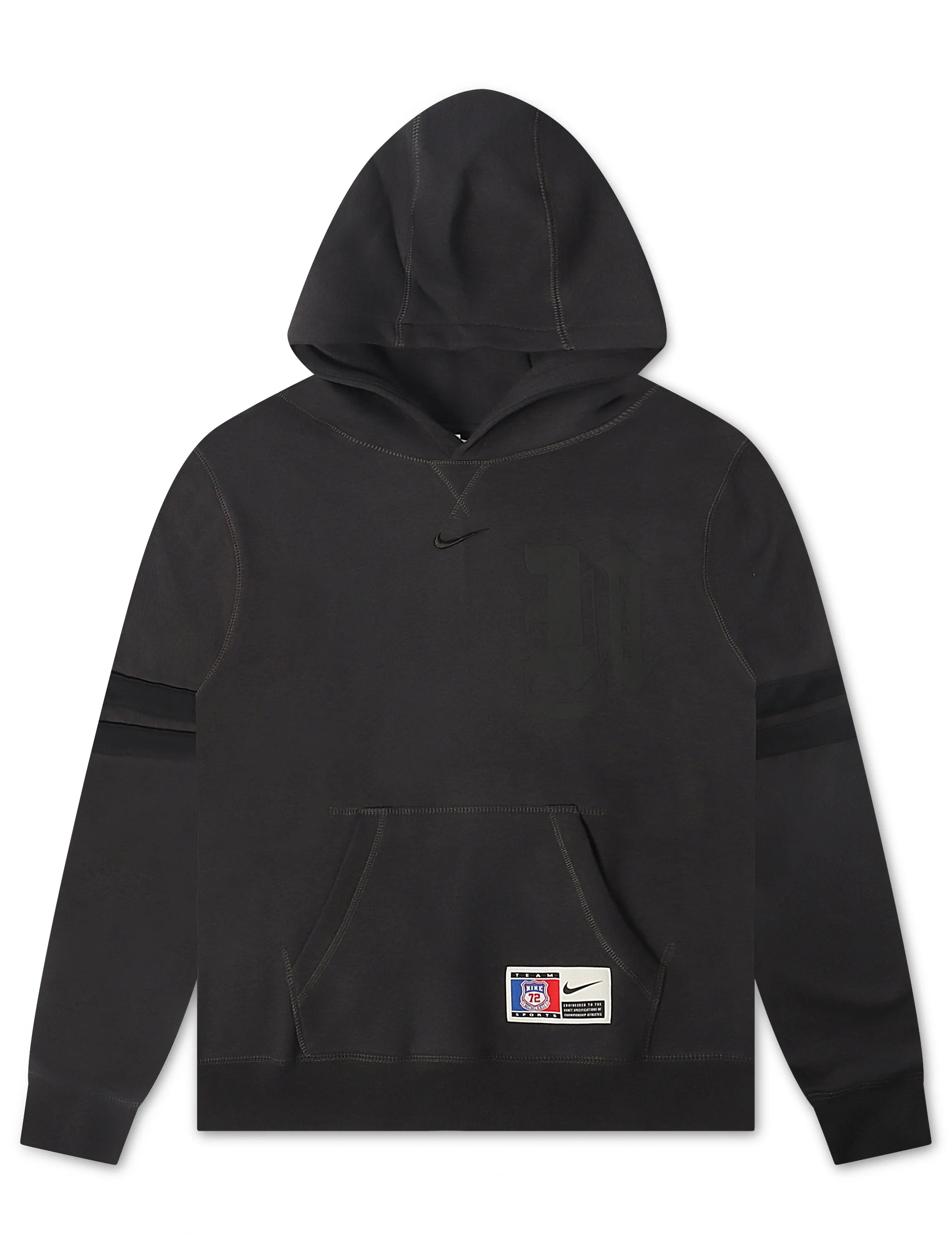 Nike Mens Nike Club Next Up Hoodie - Off Noir