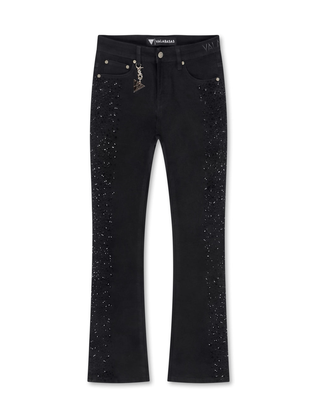 Valabasas Shock Stacked Jeans - Jet Black