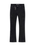 Valabasas Shock Stacked Jeans - Jet Black