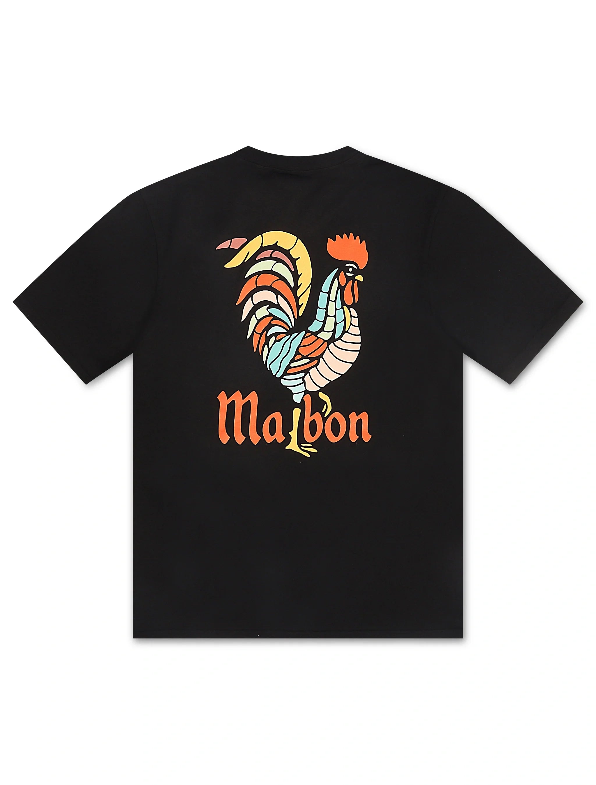 Malbon Bermuda Rooster Tee - Black