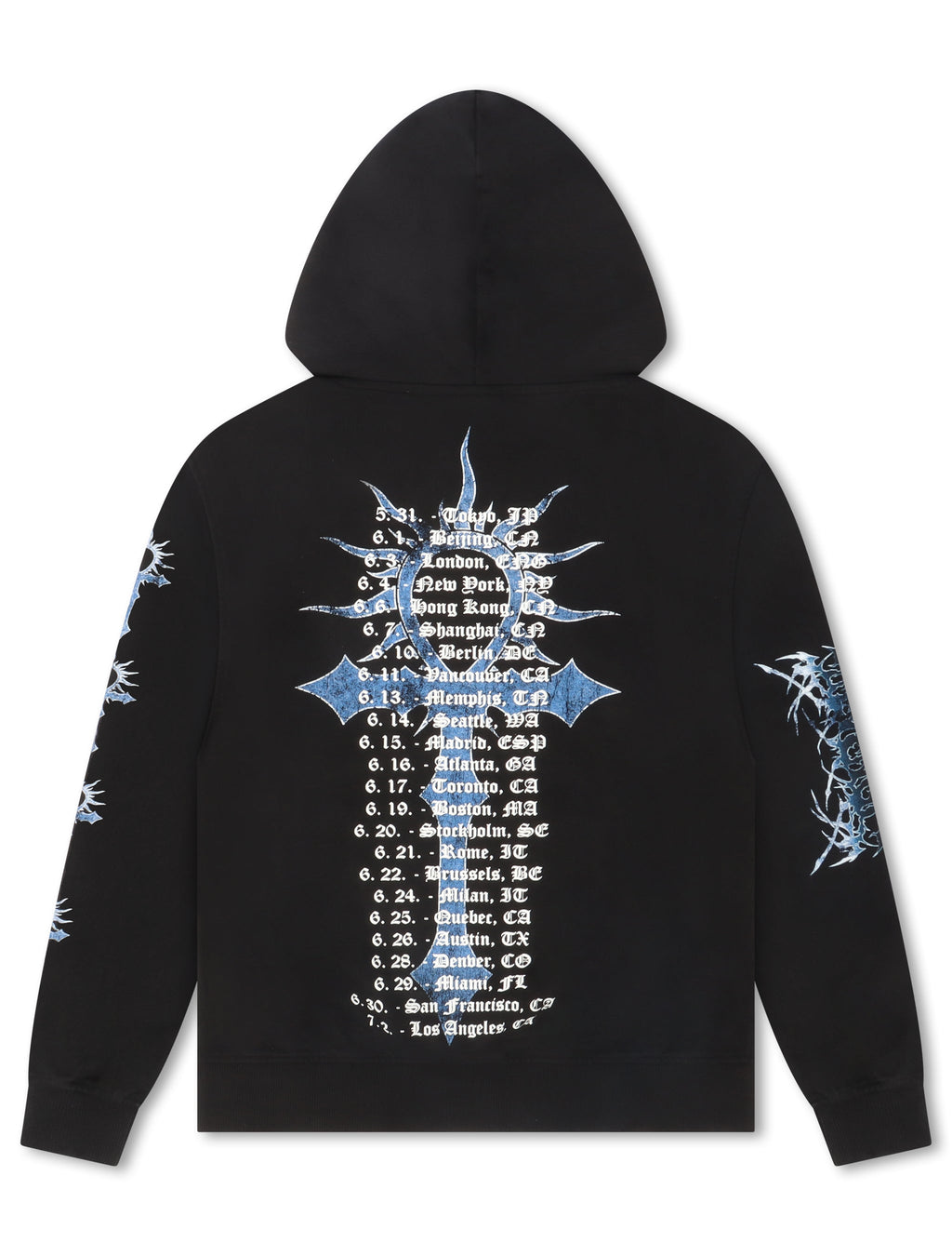 Revenge Chrome Reaper Hoodie - Black