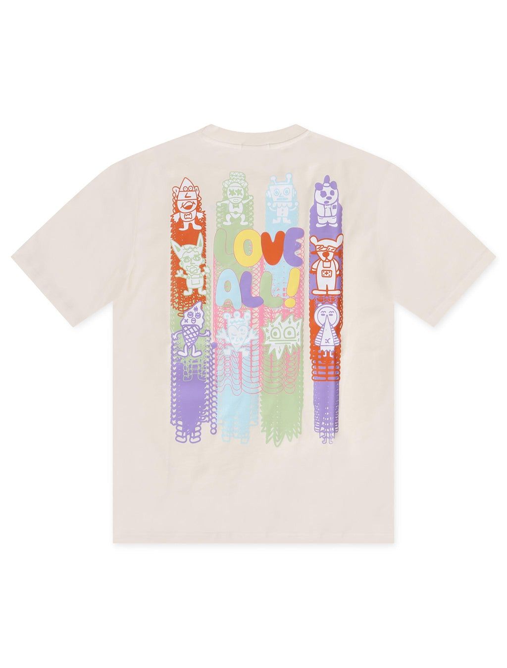 Vic Garcia World Love All Tee - Cream