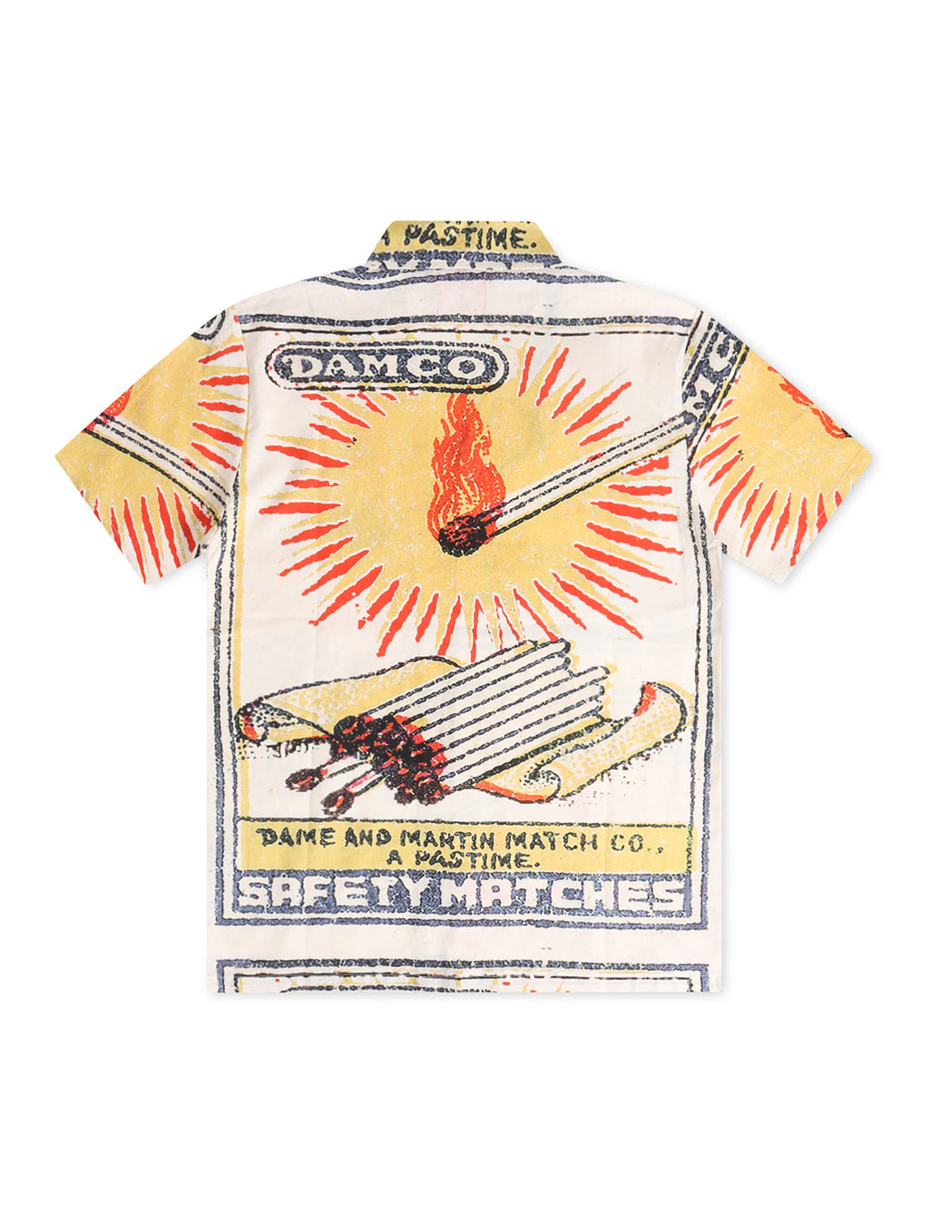 Apastime Vacation in Portugal Woven Shirt - Cream